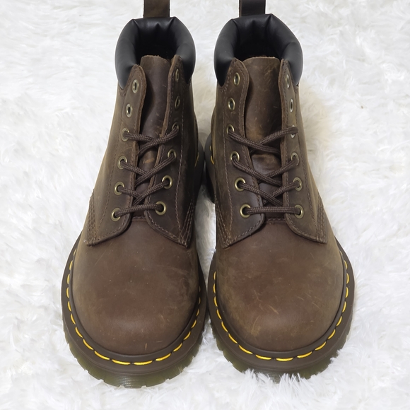 Doc Dr Martens 939 Ben Boot Brown Leather Crazy Horse sz 6M US - Picture 2 of 10